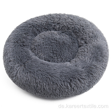 Luxus flauschiger Donut Haustierbett Waschbares Sofa